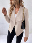 PREORDER Collared Neck Long Sleeve Jacket 4 colors