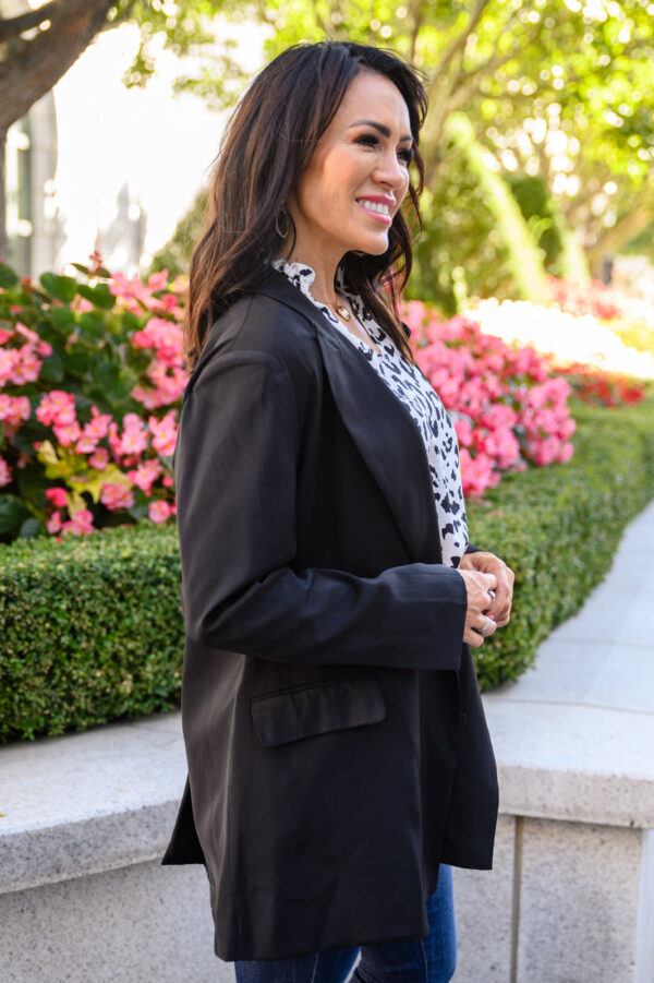 Abby Blazer In Black - Image 11