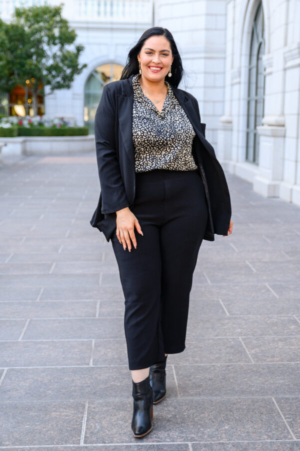 Abby Blazer In Black - Image 5