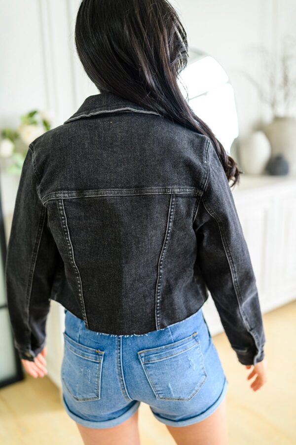JUDY BLUE Charlie Cropped Denim Jacket - Image 18