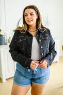 JUDY BLUE Charlie Cropped Denim Jacket