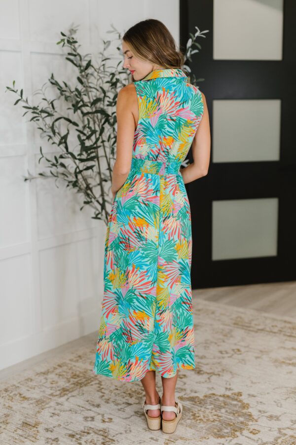 Don't Be Shy, Babe Sleeveless Dress in Mint - Image 5