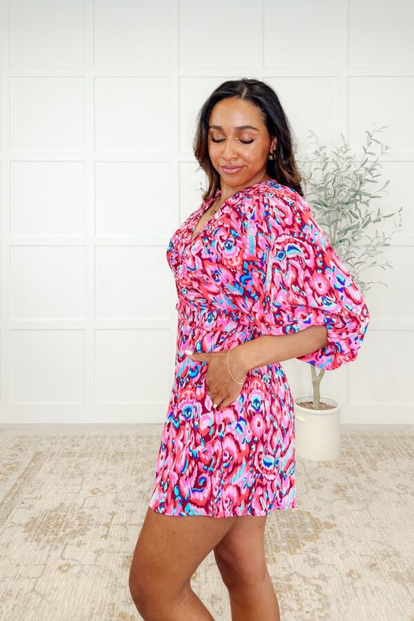 Seems Okay Abstract Print Romper - Image 3